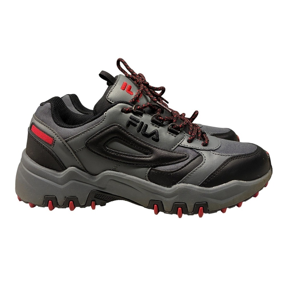 FILA Reminder Athletic Trail Shoes Men's 8.5 Gray Running Hiking Sneakers